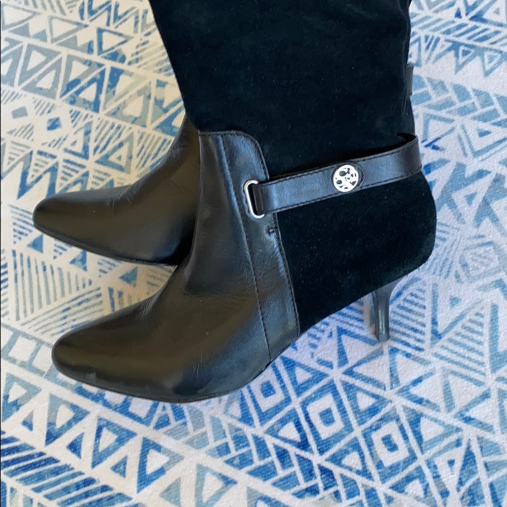 Coach Black Suede Fara Boots - Picture 6 of 7